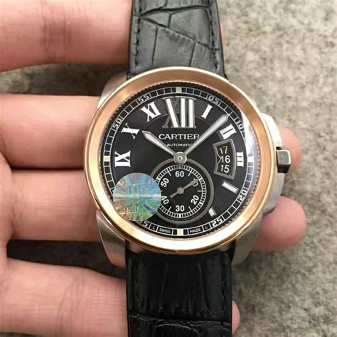 cartier calibre replica watch